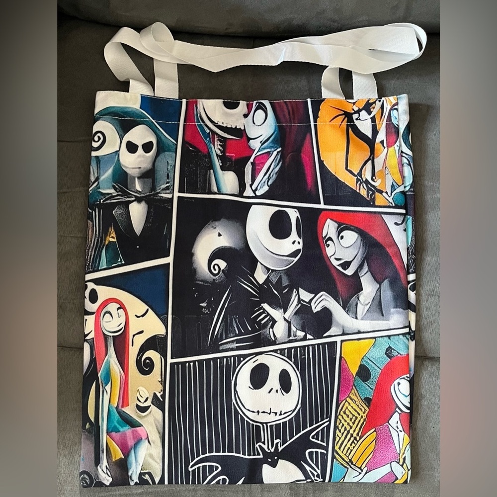 Nightmare Before Christmas Tote Bag, New